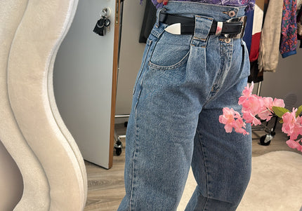 jean taille haute vintage