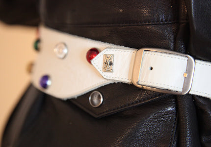 CEINTURE YSL PERLES
