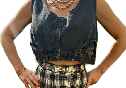 TOP EN JEAN VINTAGE