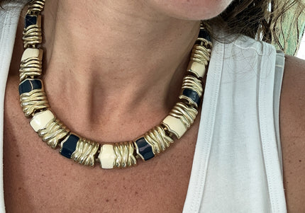 Collier vintage 80