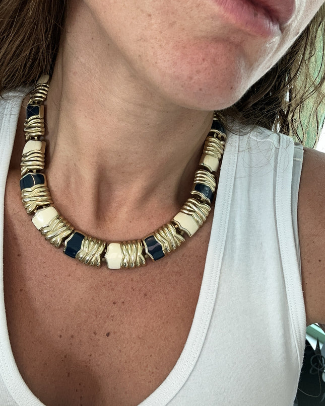 Collier vintage 80