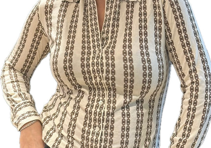 Chemise vintage Céline – Taille 36