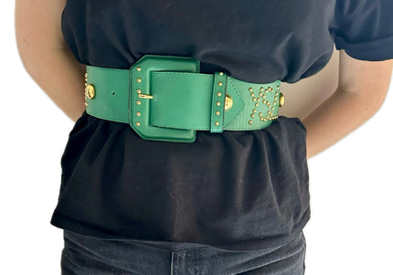 CEINTURE YSL VERTE