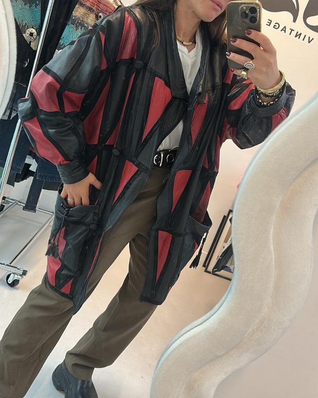 Yves Saint Laurent veste patchwork
