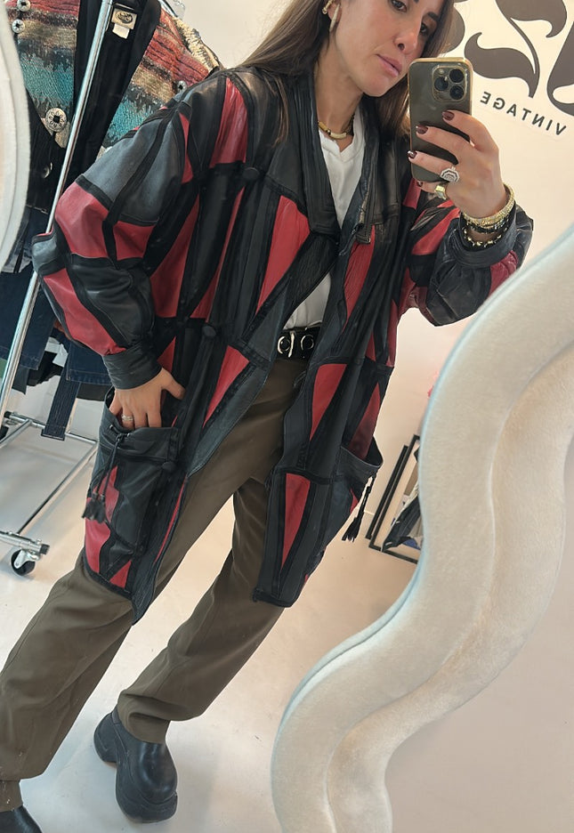 Yves Saint Laurent veste patchwork